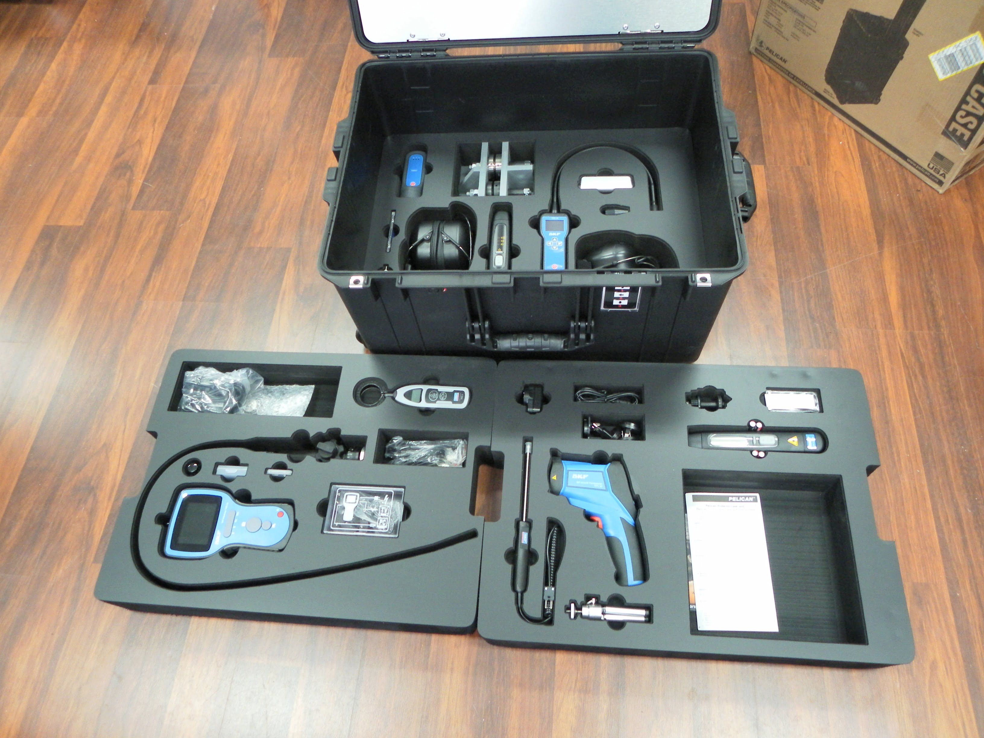 Pelican 1637 Custom Foam Insert With Lid Compartment (view 3 of 6)