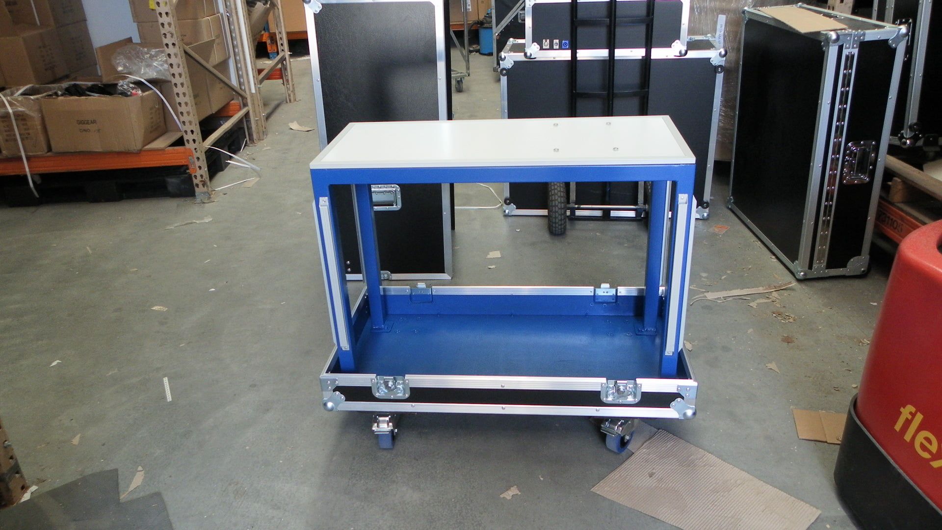 Custom Road Case To Store Table (view 5 of 7)