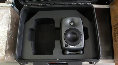 Pelican Case Custom Foam Insert For Genelec 8020c Speakers