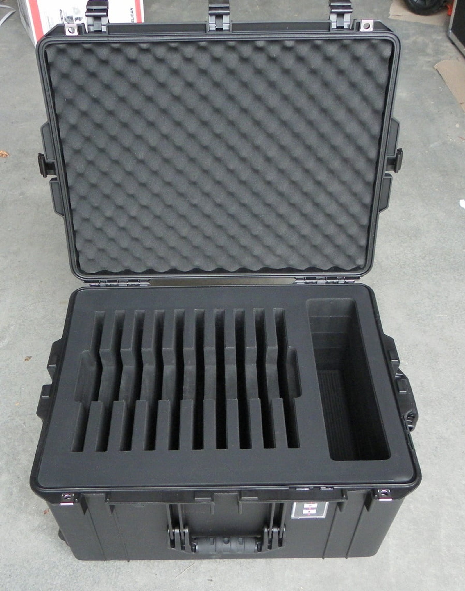 Pelican 1560 Case Custom Foam Insert Dividers To Suit Multiple Tablets