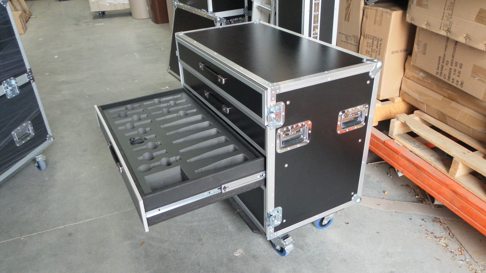 Custom Drawers Road Case With Custom Foam (view 10 of 10)