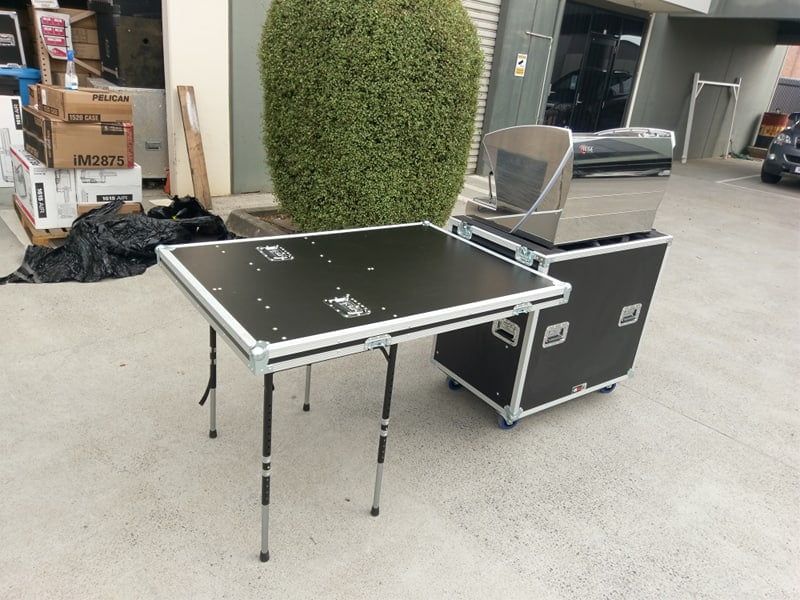 Portable Coffee Machine Workstation Road Case (view 5 of 6)