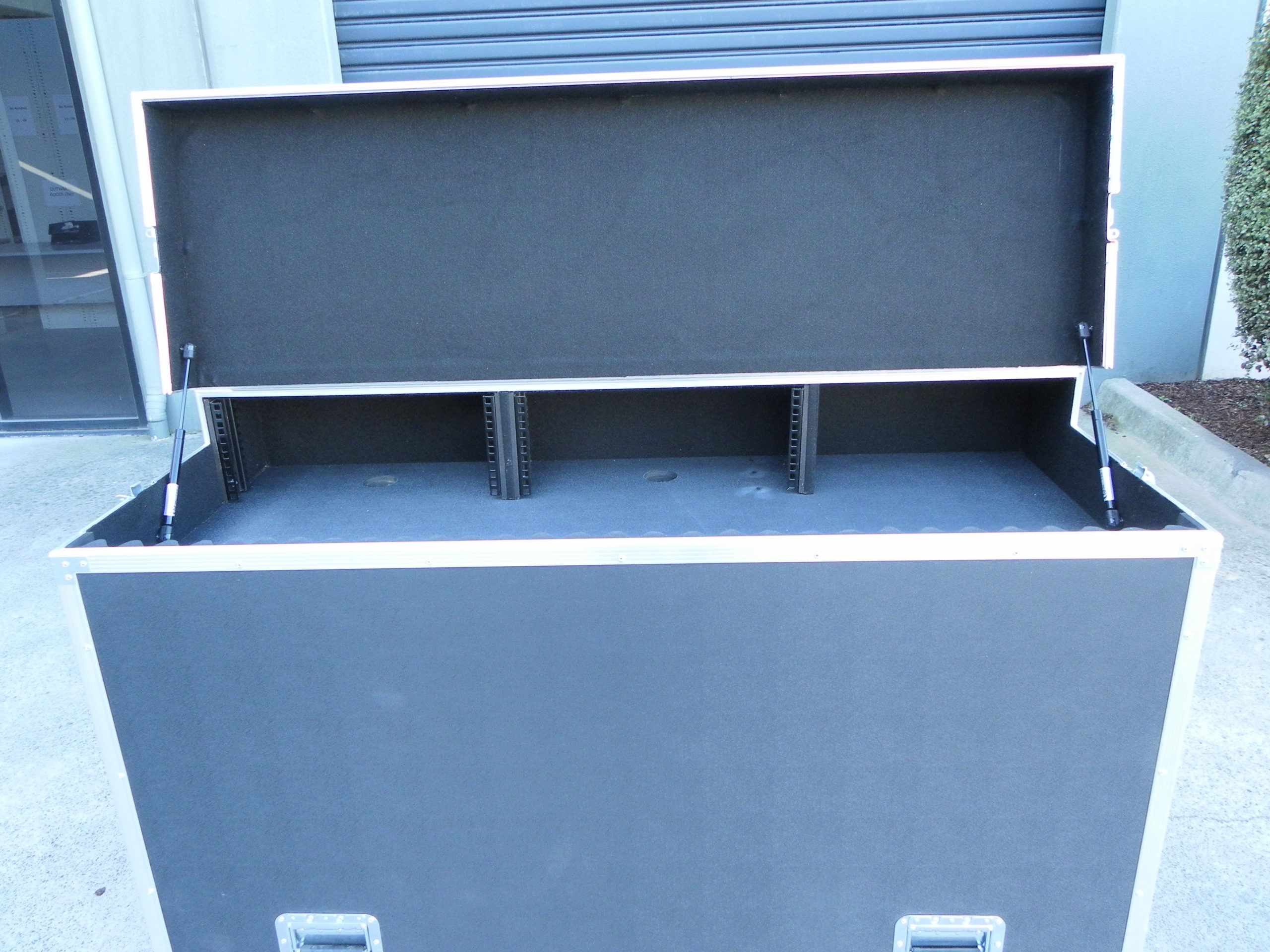 Video Workstation Road Case With Equipment Racking (view 4 of 13)