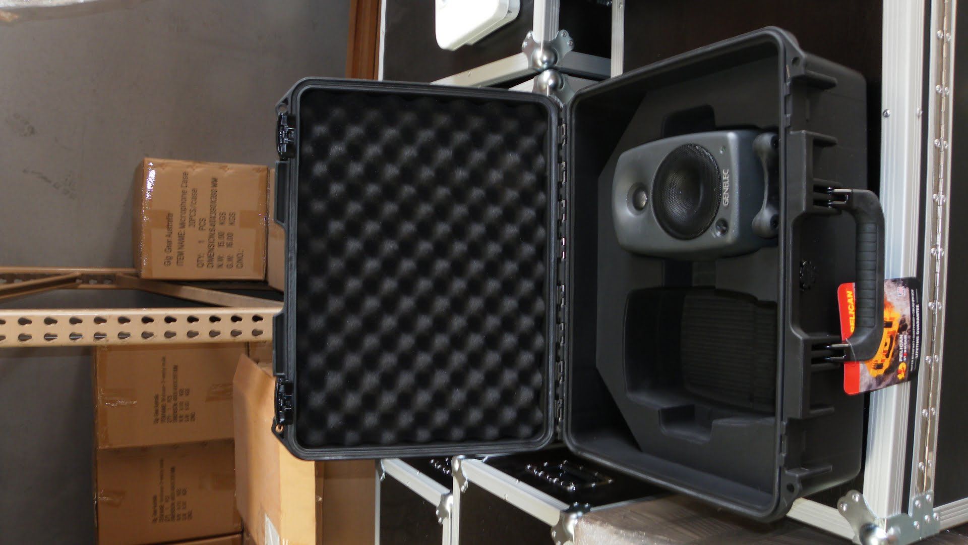 Pelican Case Custom Foam Insert For Genelec 8020c Speakers (view 2 of 3)