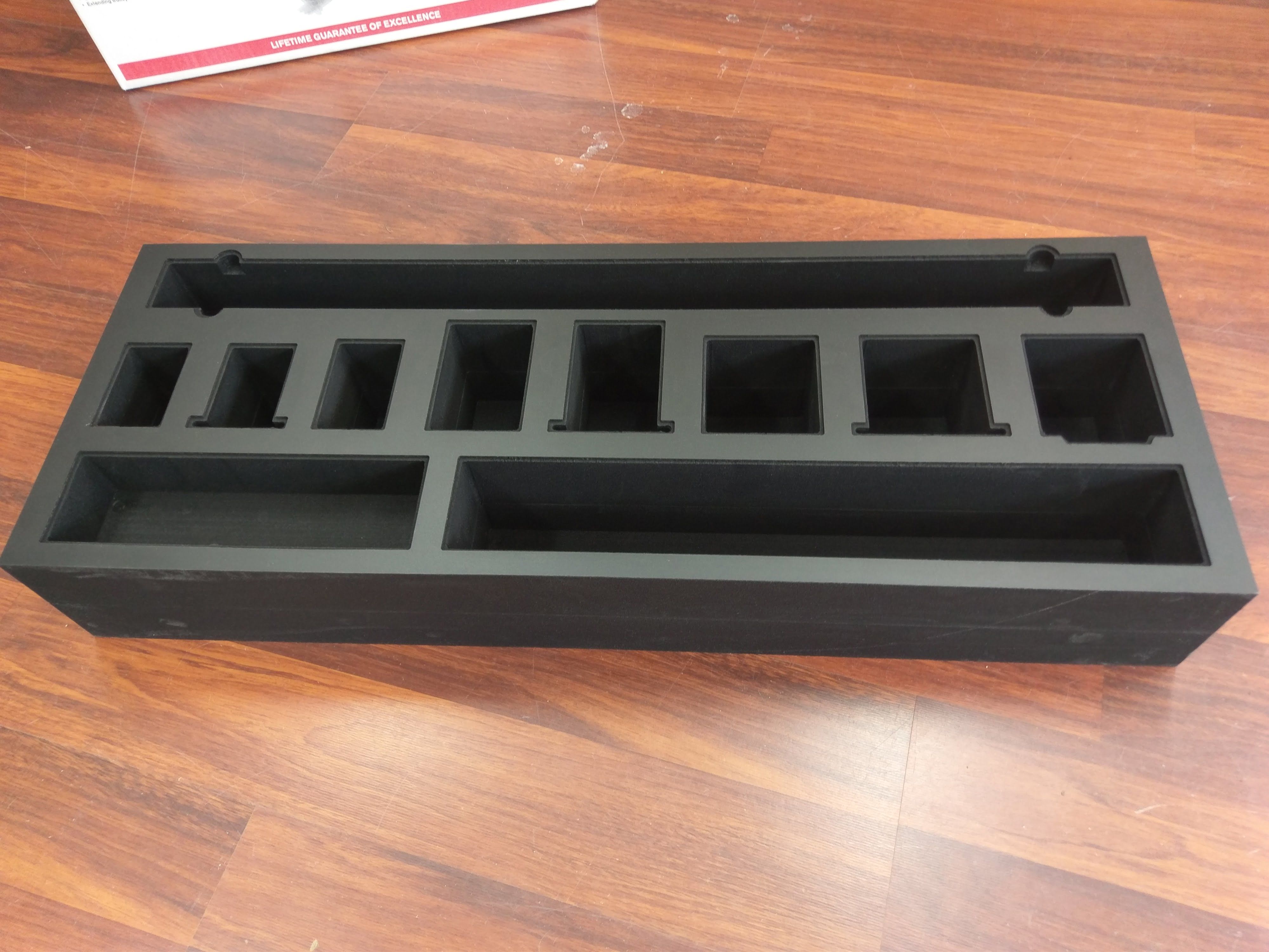 Long Custom Foam Insert With Polypropylene Topper (view 2 of 3)