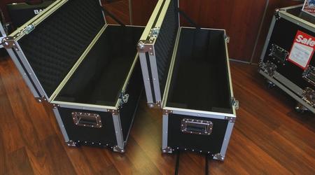 Custom Rolling Speaker Case With Extendable Handles
