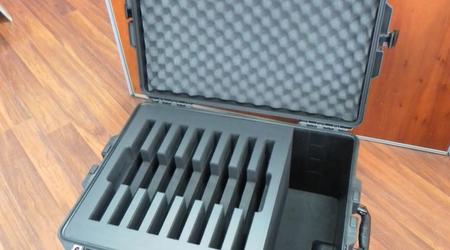 HP 1637 Custom Foam Insert For Laptops With Accessories Cutout and Screen Printing