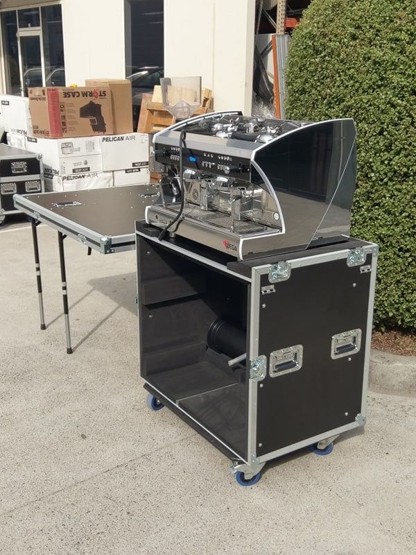 Portable Coffee Machine Workstation Road Case (view 6 of 6)