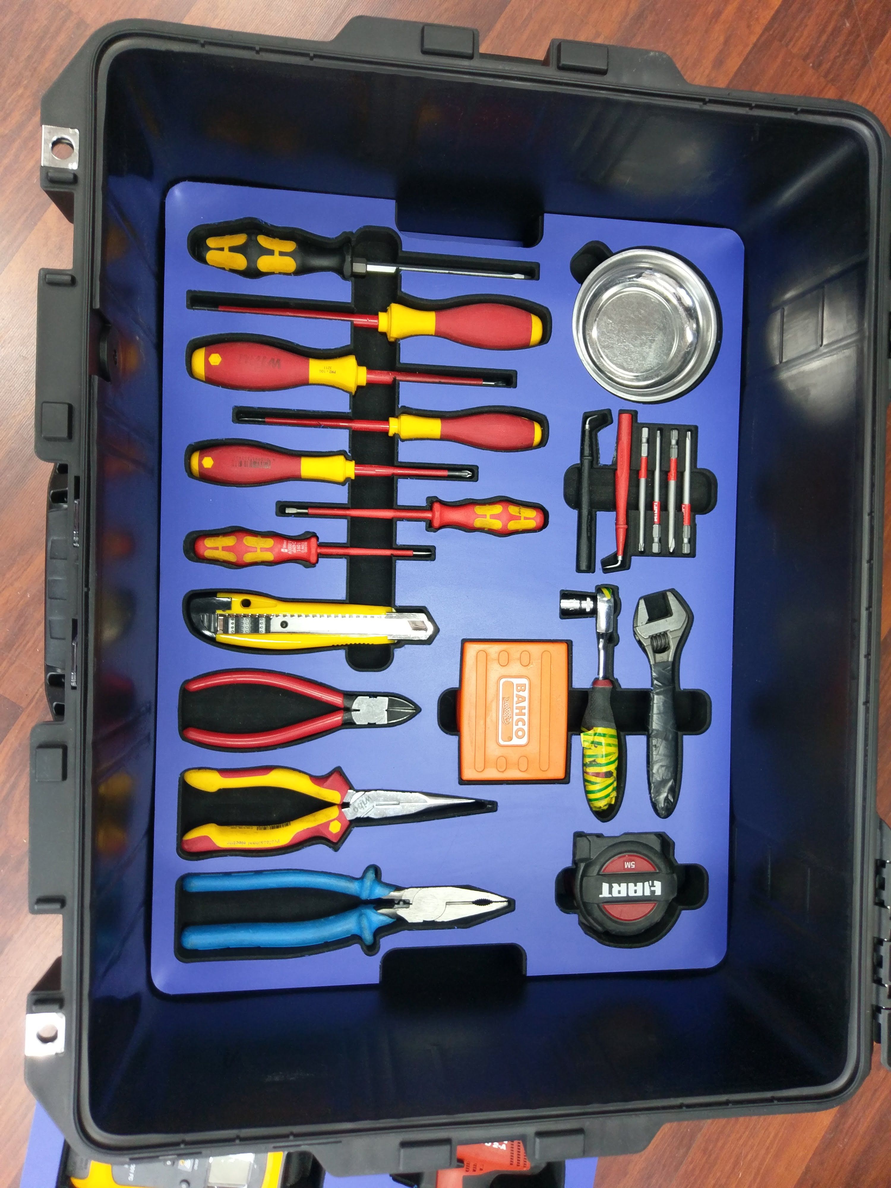 Pelican Case Custom Foam Toolbox Insert With Layered Inserts & Removable Pieces (view 6 of 13)