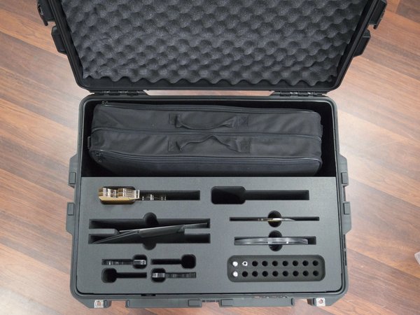 Custom Foam Insert For Pelican 1637 With Shelf & Accessories Pocket