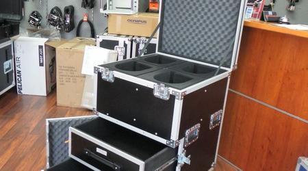 Drawers Case With Top Hinged Lid and CNC Foam Inserts