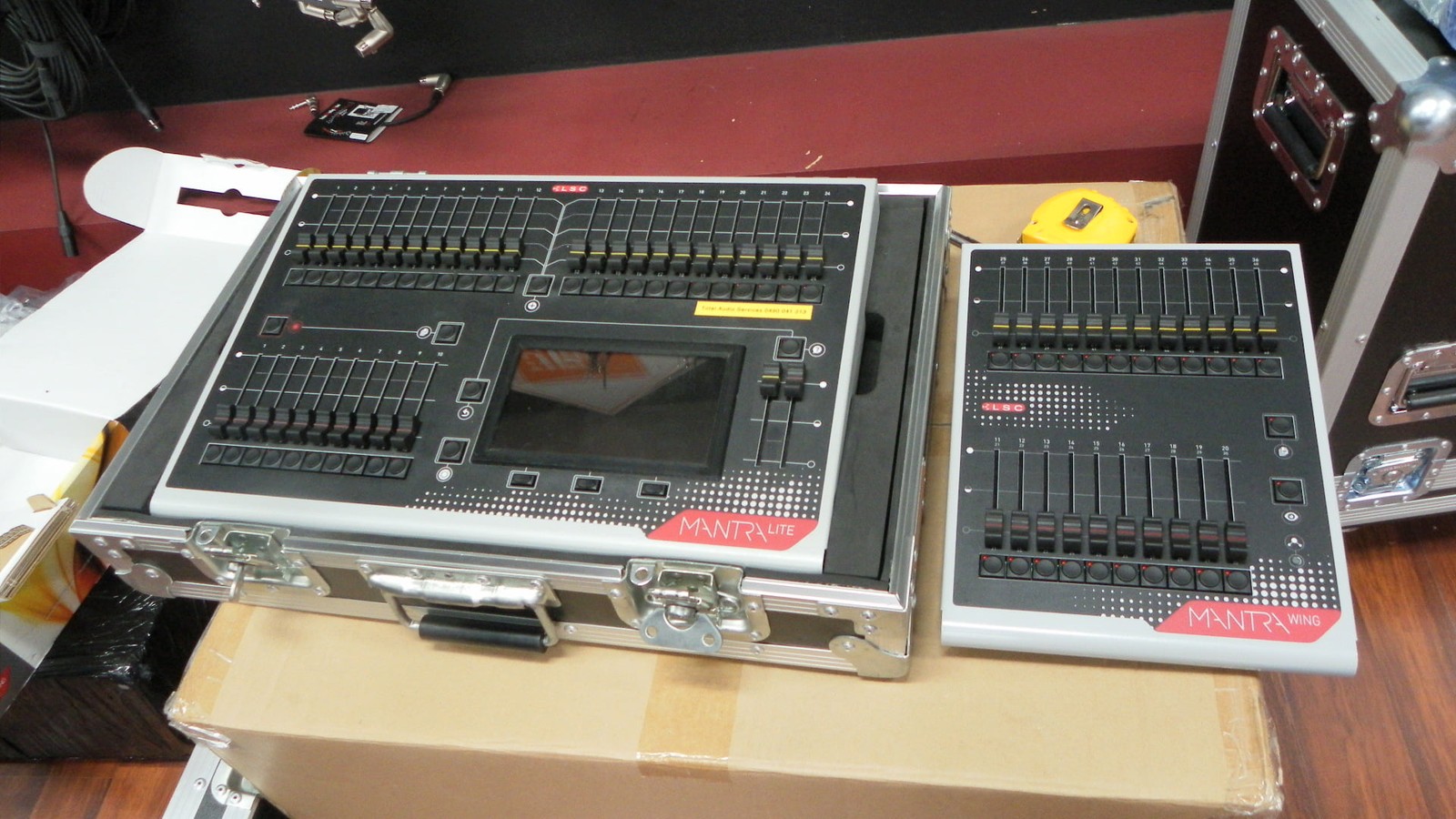 Custom Road Case For Lighting Control Case