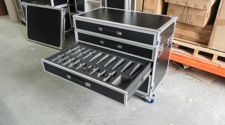 Custom Drawers Road Case With Custom Foam