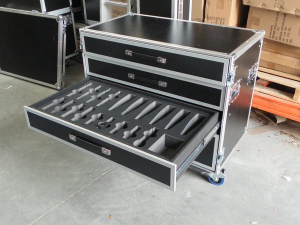 Custom Drawers Road Case With Custom Foam