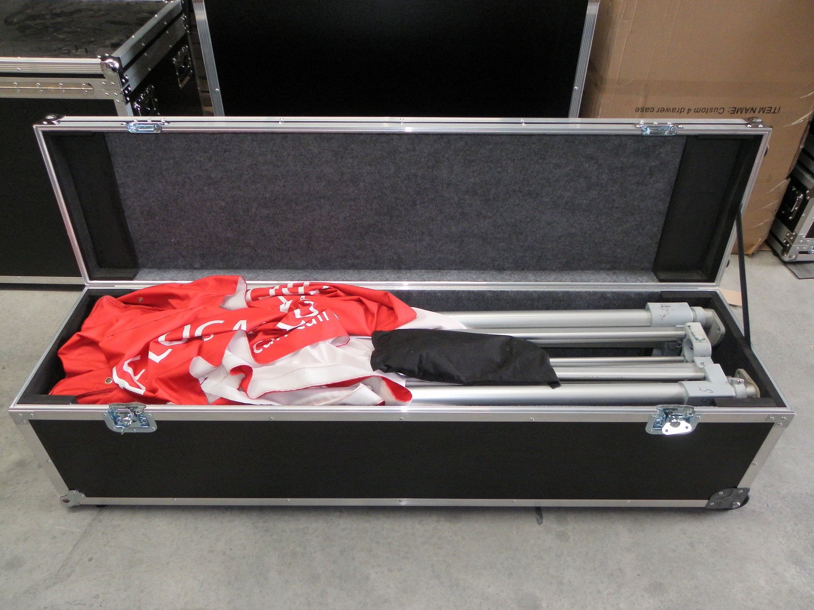 Custom Road Case For 3x3 Folding Marquee