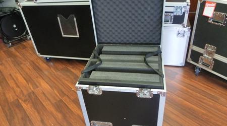 Custom Top Loading Packer Case With Drop Tray and Complex Foamwork