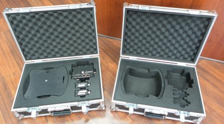 Heavy Duty Road Case Briefcase With Custom Foam Insert For Mixer