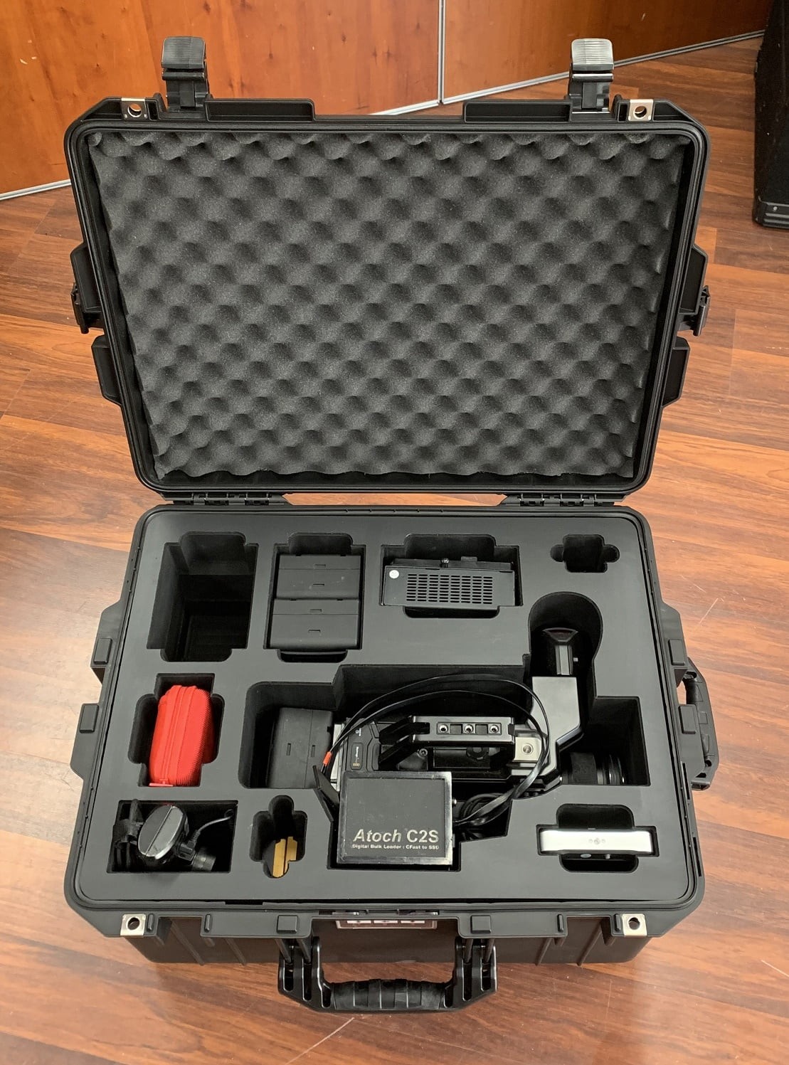 Pelican 1607 Custom Foam Insert For Black Magic URSA & Accessories
