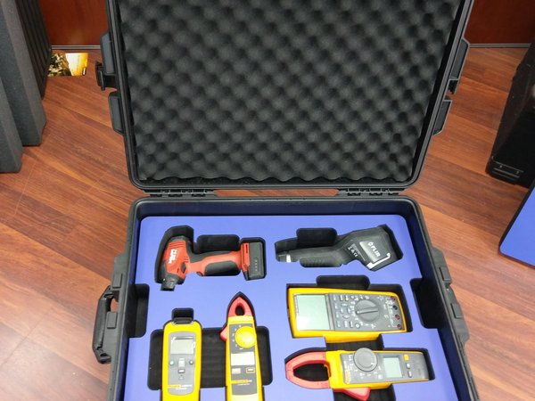 Pelican Case Custom Foam Toolbox Insert With Layered Inserts & Removable Pieces