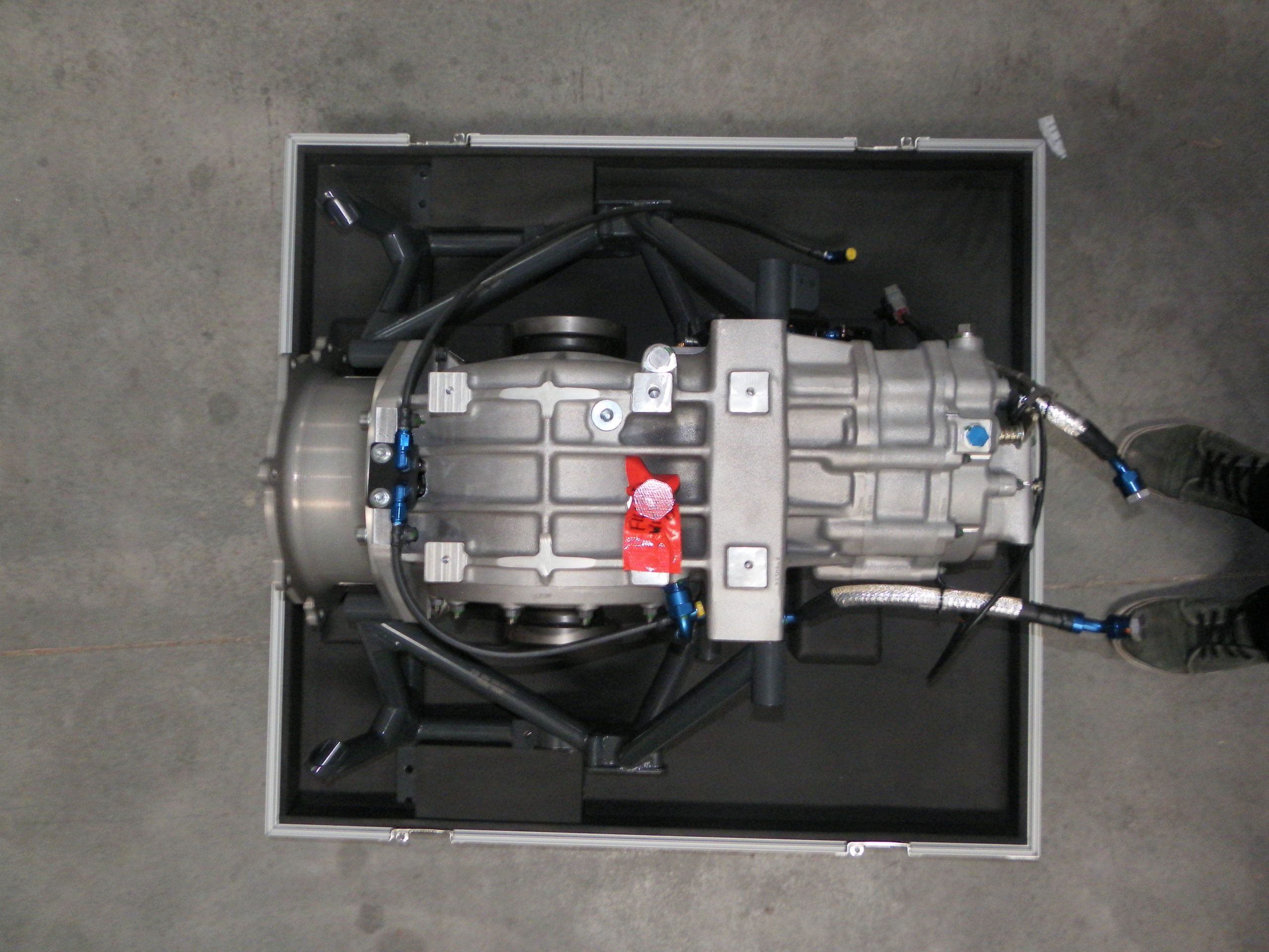 Custom Road Case For Mercedes SLS Race Transmission (view 5 of 5)