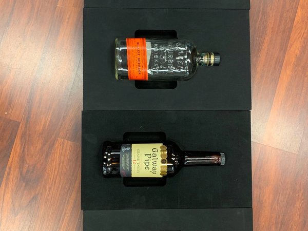 Custom Foam Inserts For Alcohol Bottle Gifts