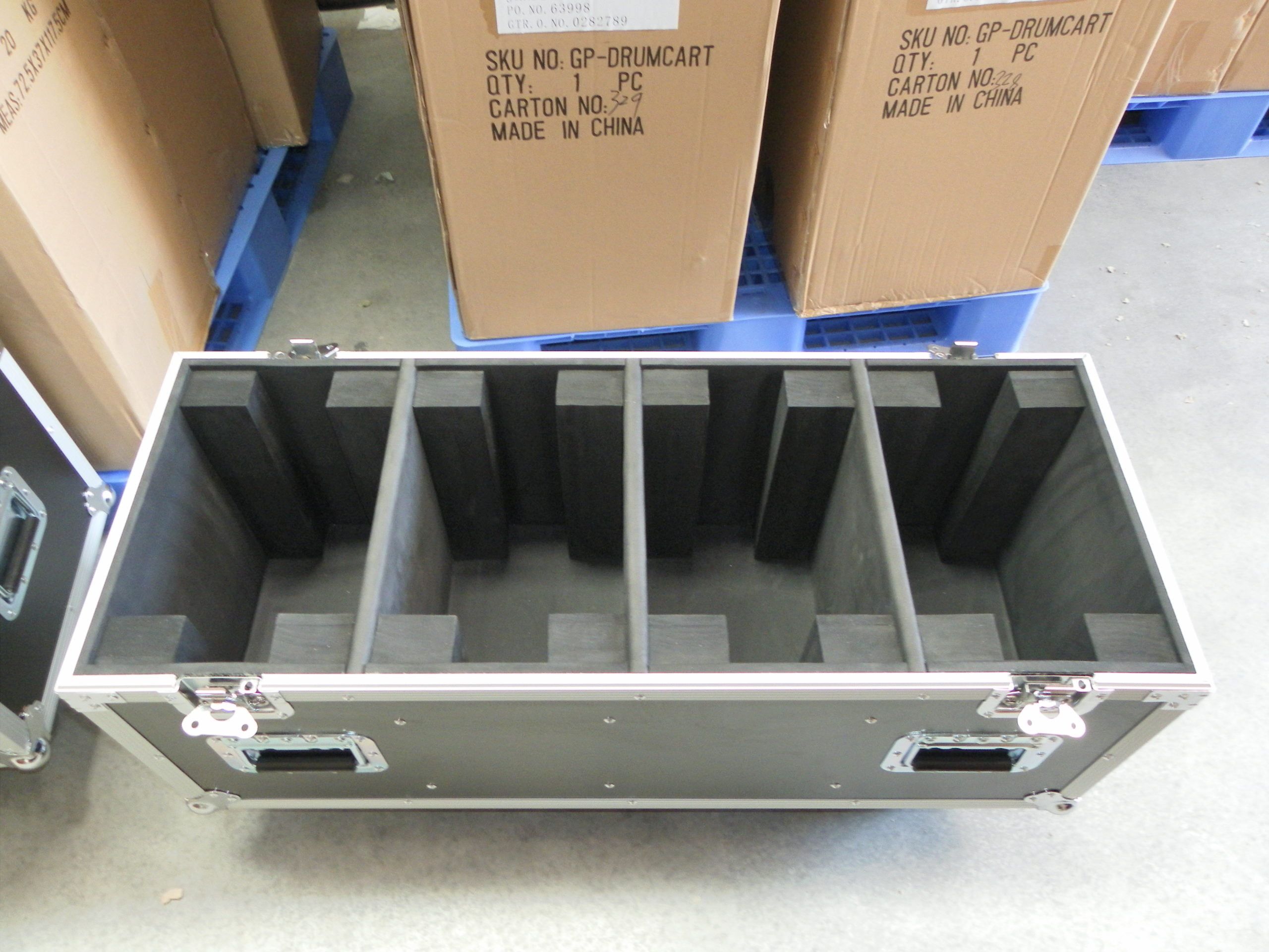 Custom Made Top Loading Packer Road Case To Suit 4 Moving Head Lights (view 3 of 4)