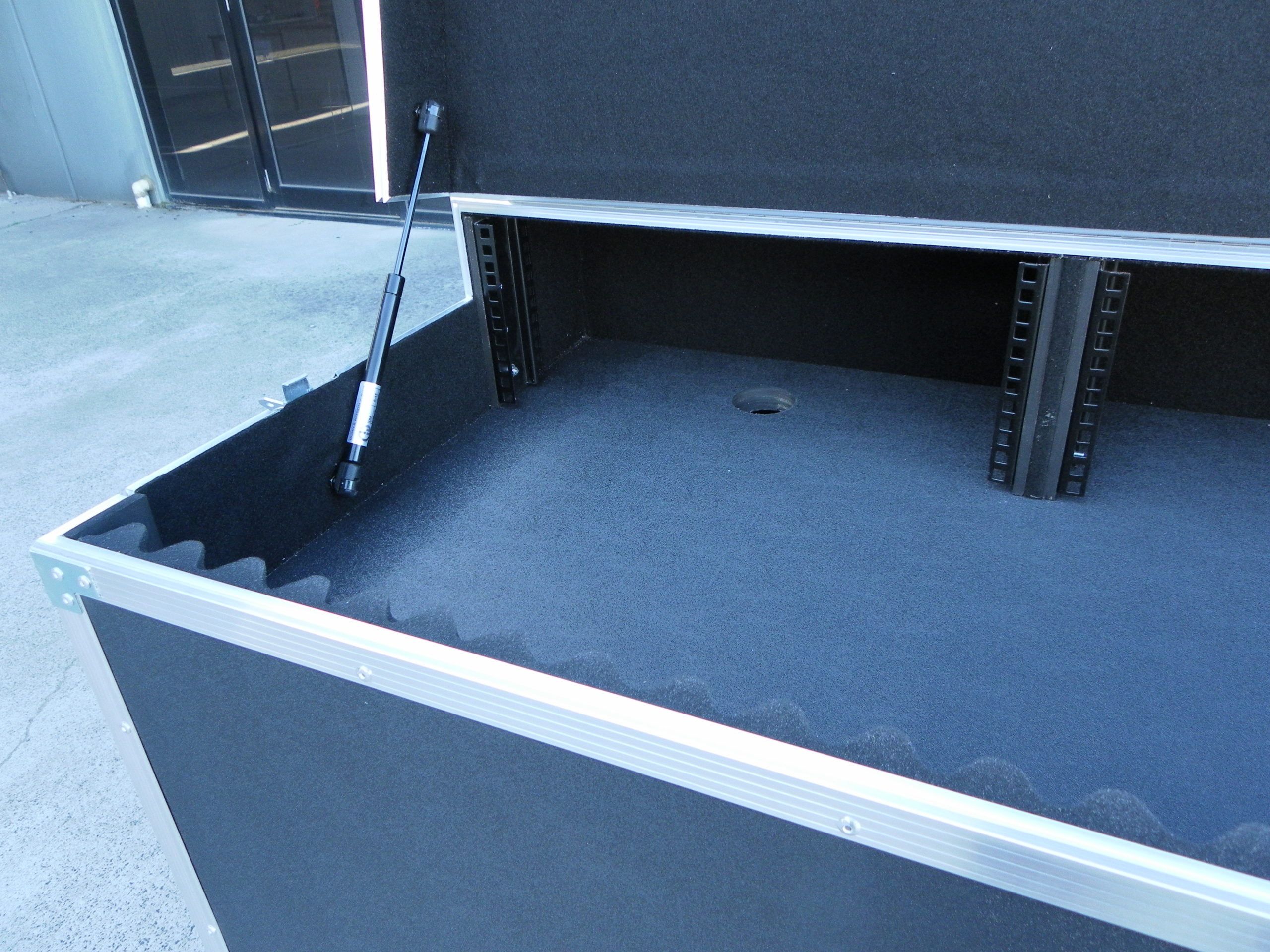 Video Workstation Road Case With Equipment Racking (view 5 of 13)