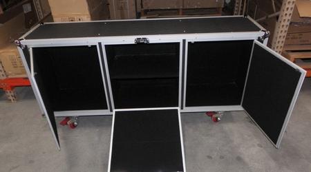 Custom Television Cabinet Road Case