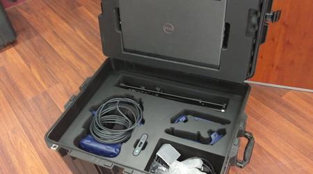 Custom Foam Insert For HTC Vive VR Headset In A Pelican 1637 Air