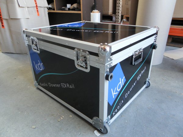 Custom Roller Packer Portfolio Case