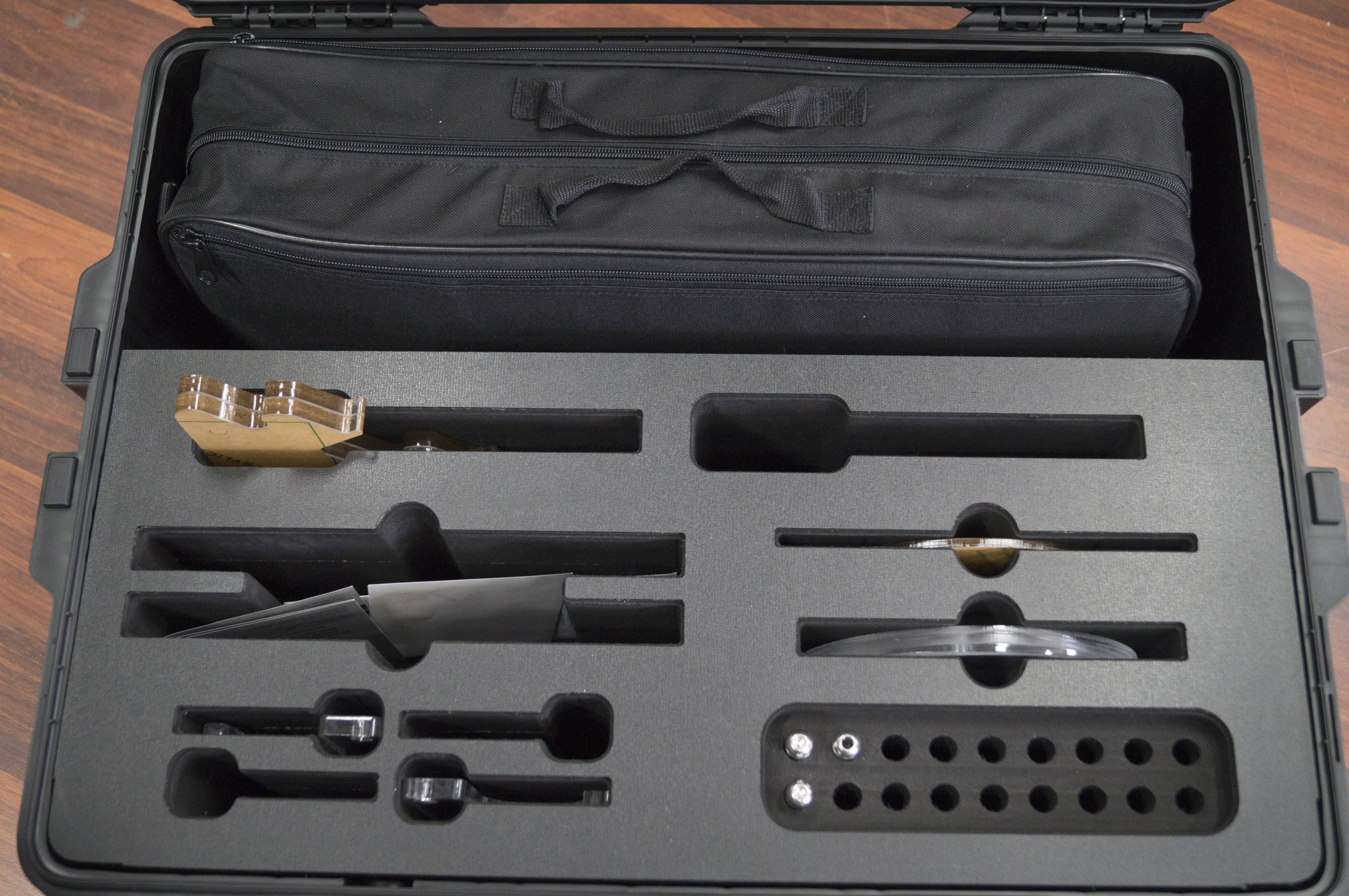 Custom Foam Insert For Pelican 1637 With Shelf & Accessories Pocket (view 3 of 5)