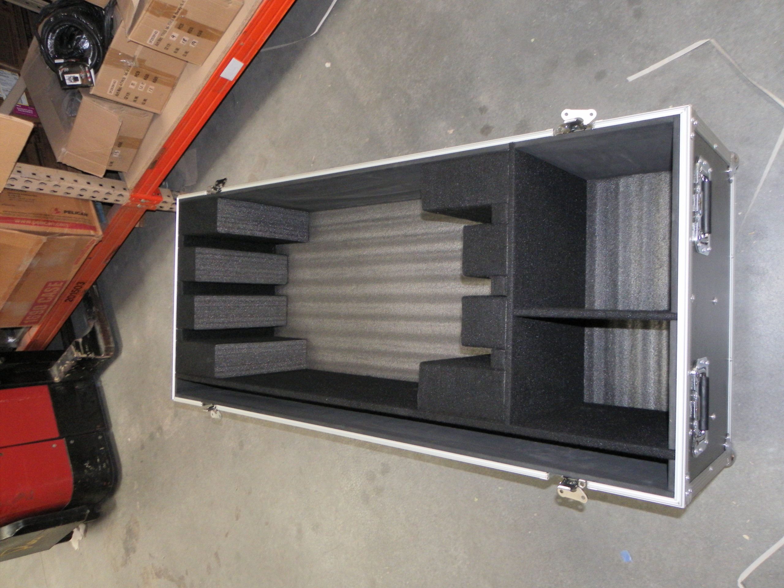 Custom Triple Screen Case With Storage Compartment (view 2 of 3)