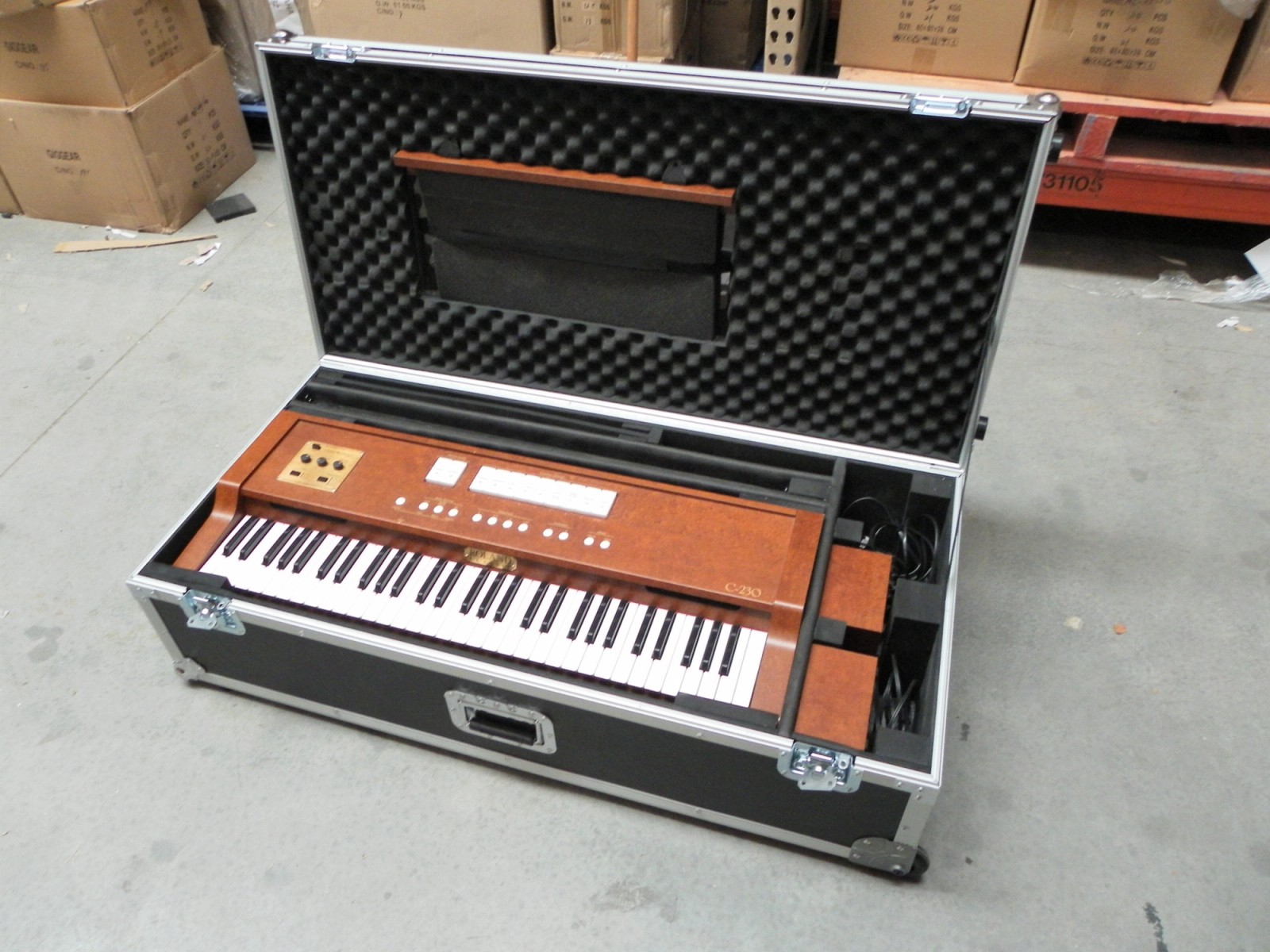 Custom Road Case For Roland Keyboard Organ