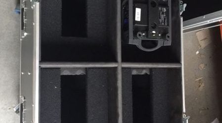 Lighting Road Case For 4x Chauvet Rogue R2 Wash