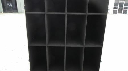 Side Loading Wardrobe Road Case On Base Castors