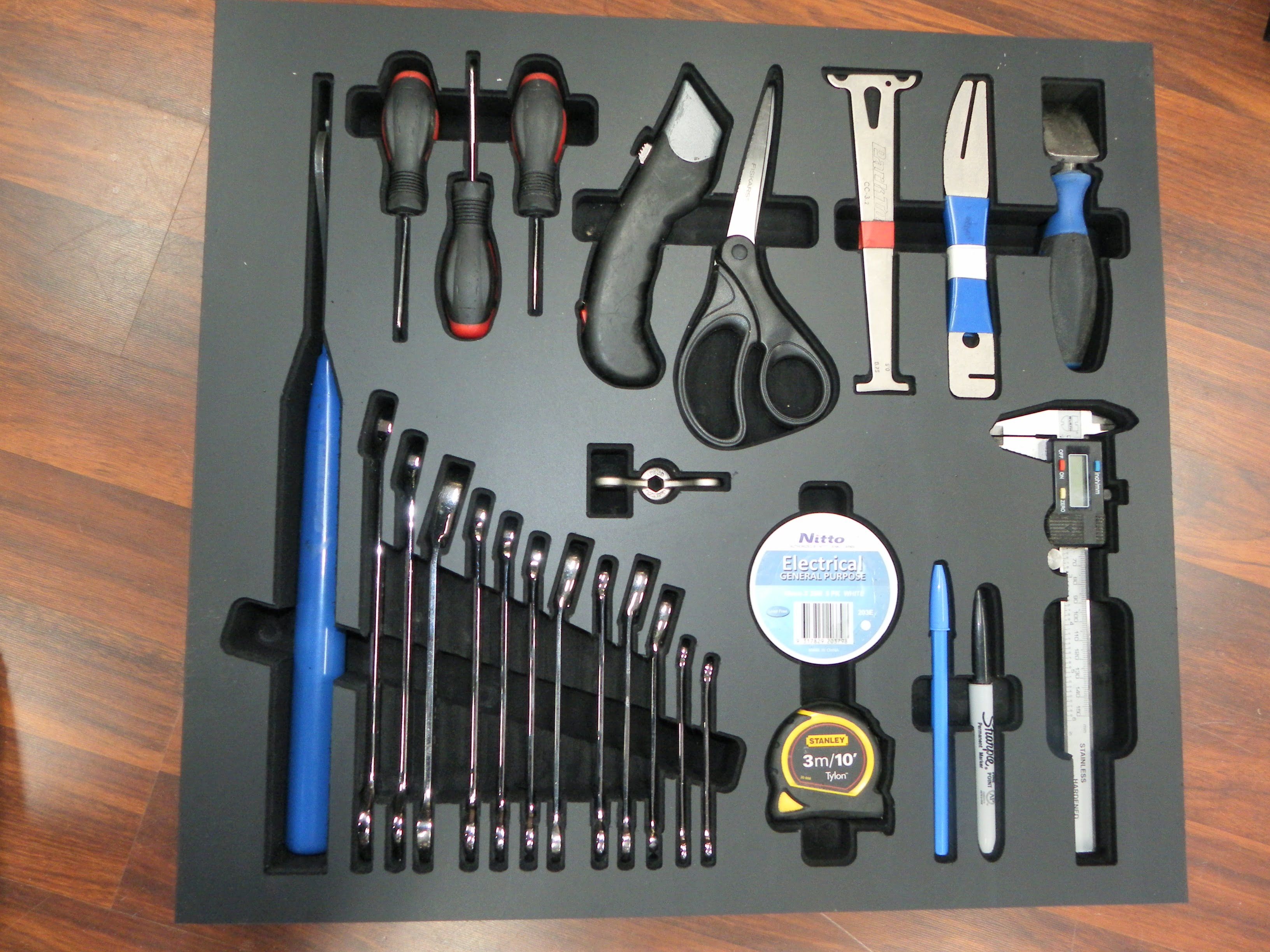 Custom Foam Tool Insert Multi Layered (view 2 of 4)