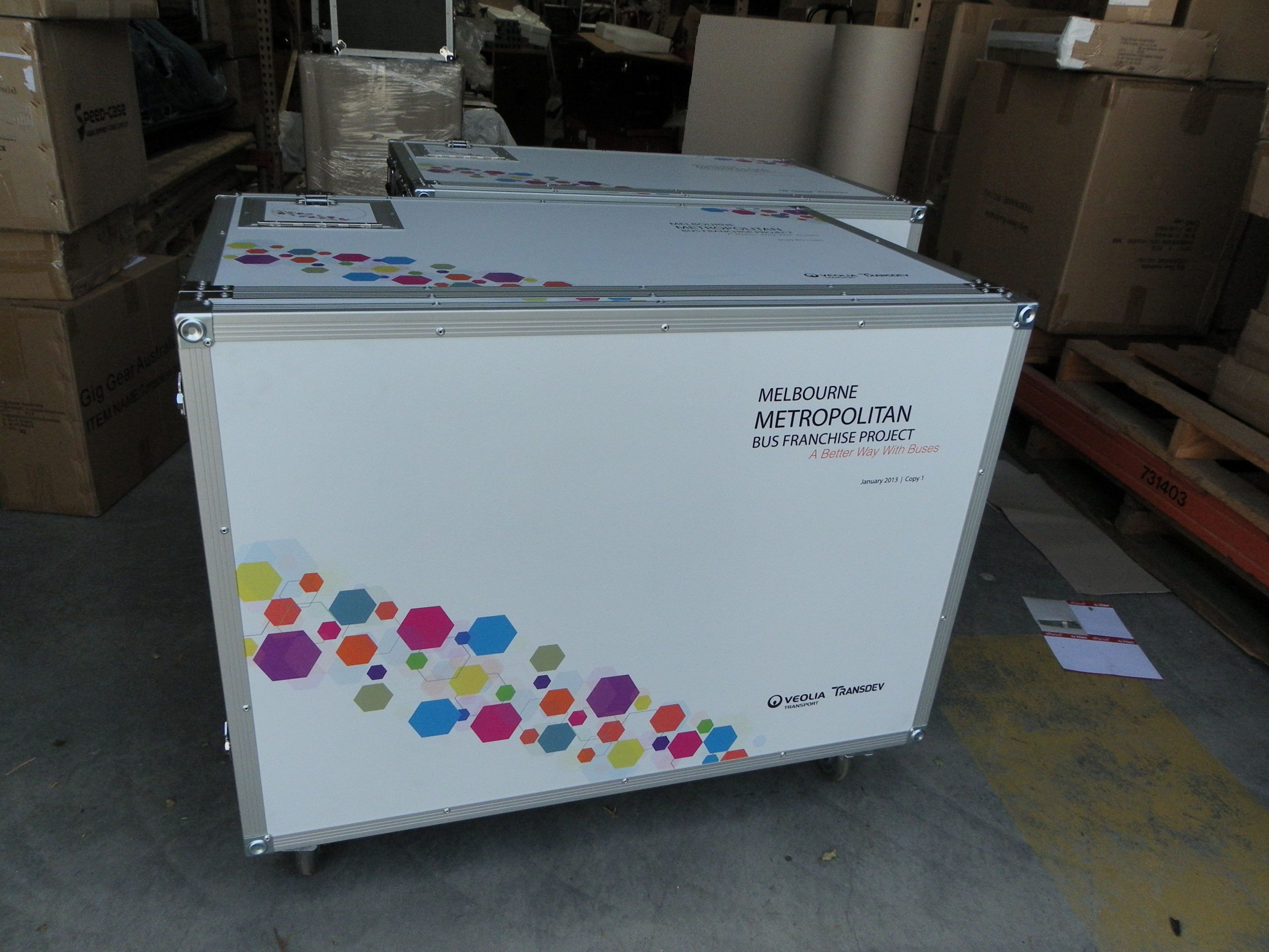 Custom Packer Road Case With Full Custom Graphic Vinyl (view 6 of 7)