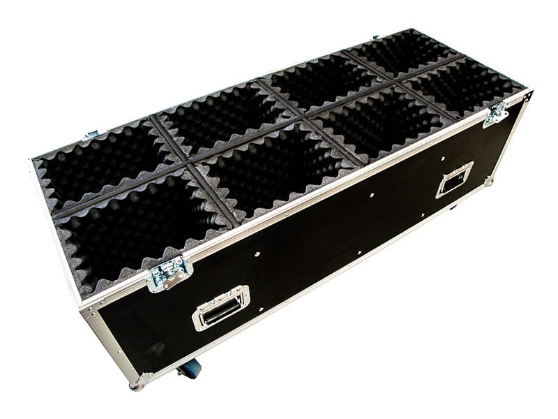 Custom Road Case For 8 Chauvet Intimidator Wash Zoom 350 Speakers