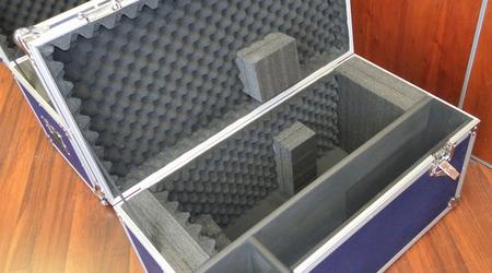 Custom Road Case To Suit Broadcast Camera w Blue Plywood Laminate