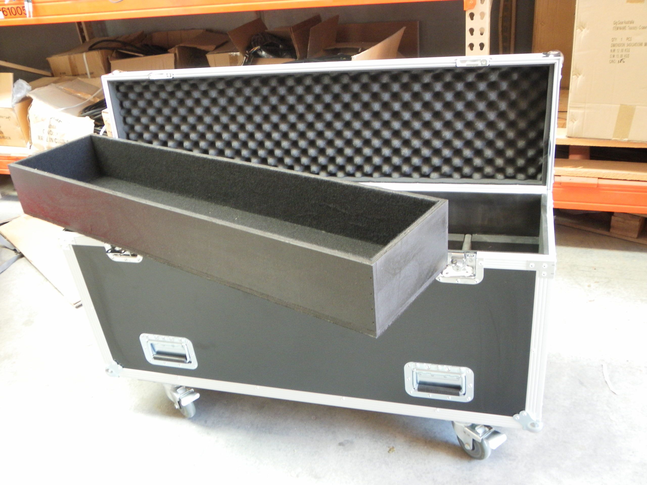 Custom Top Loading Road Case Packer With Multiple Compartment And Drop Tray (view 3 of 5)