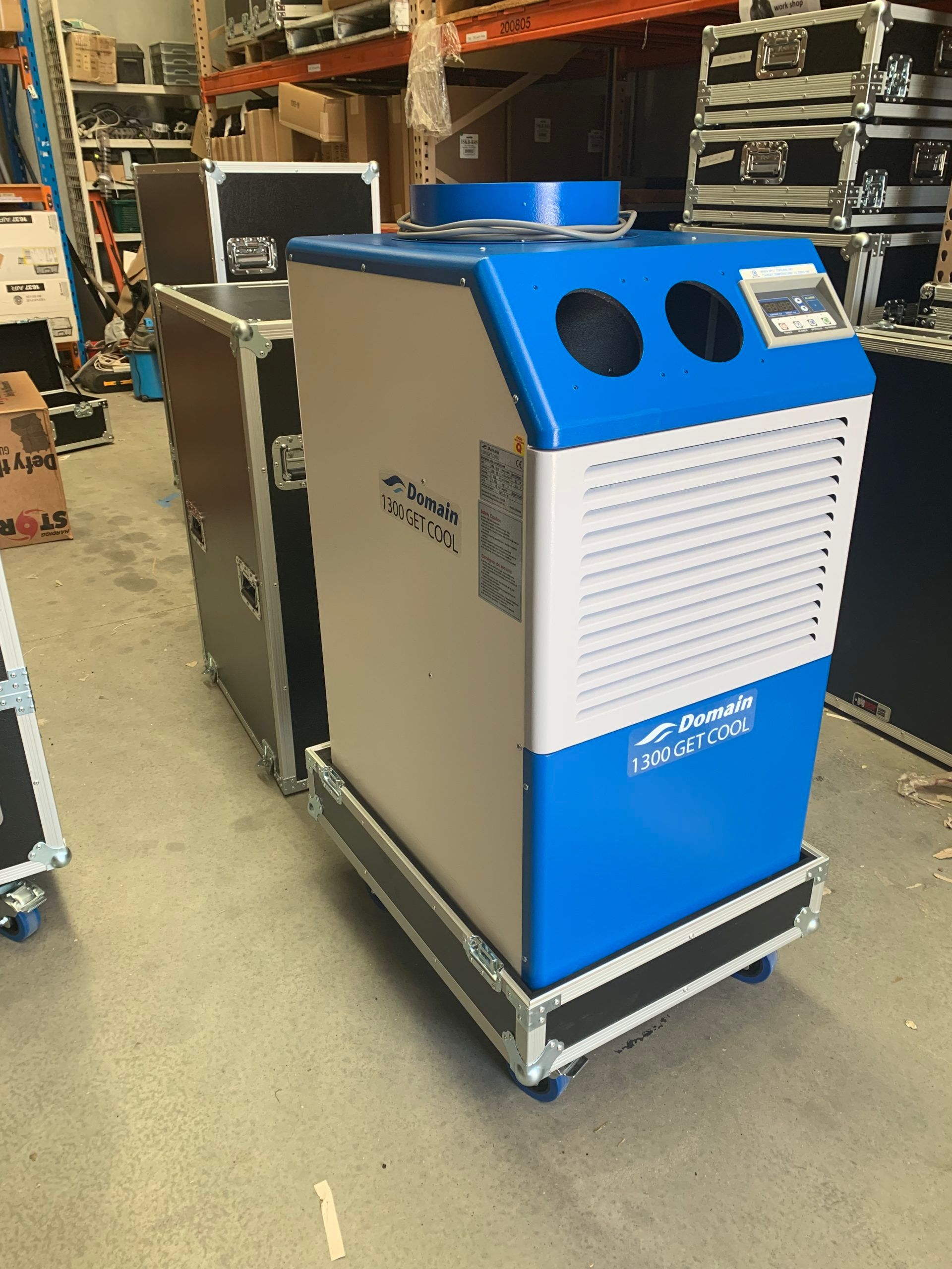 Air Conditioner Road Case With Base Castors (view 3 of 3)