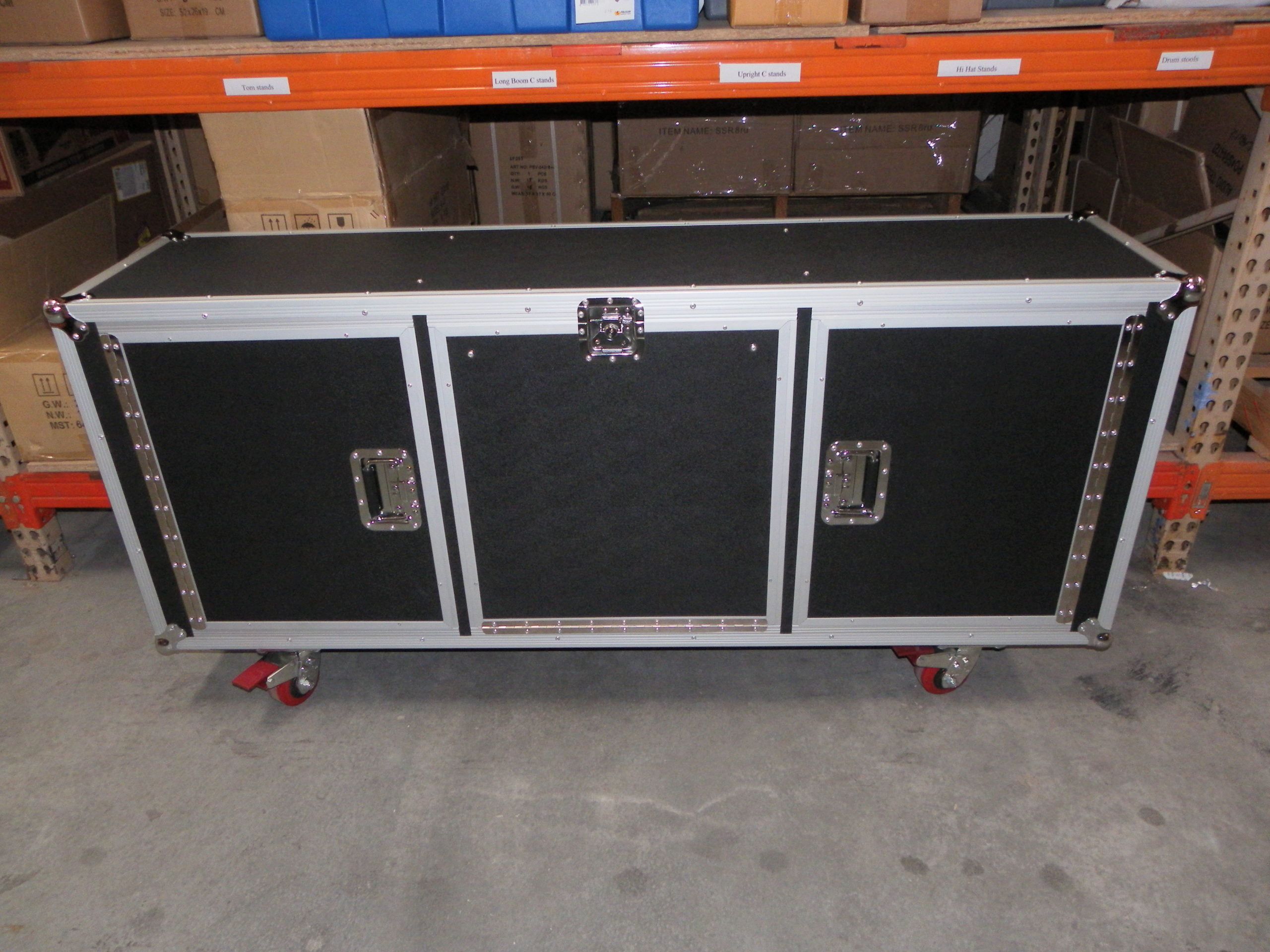 Custom Television Cabinet Road Case (view 6 of 6)