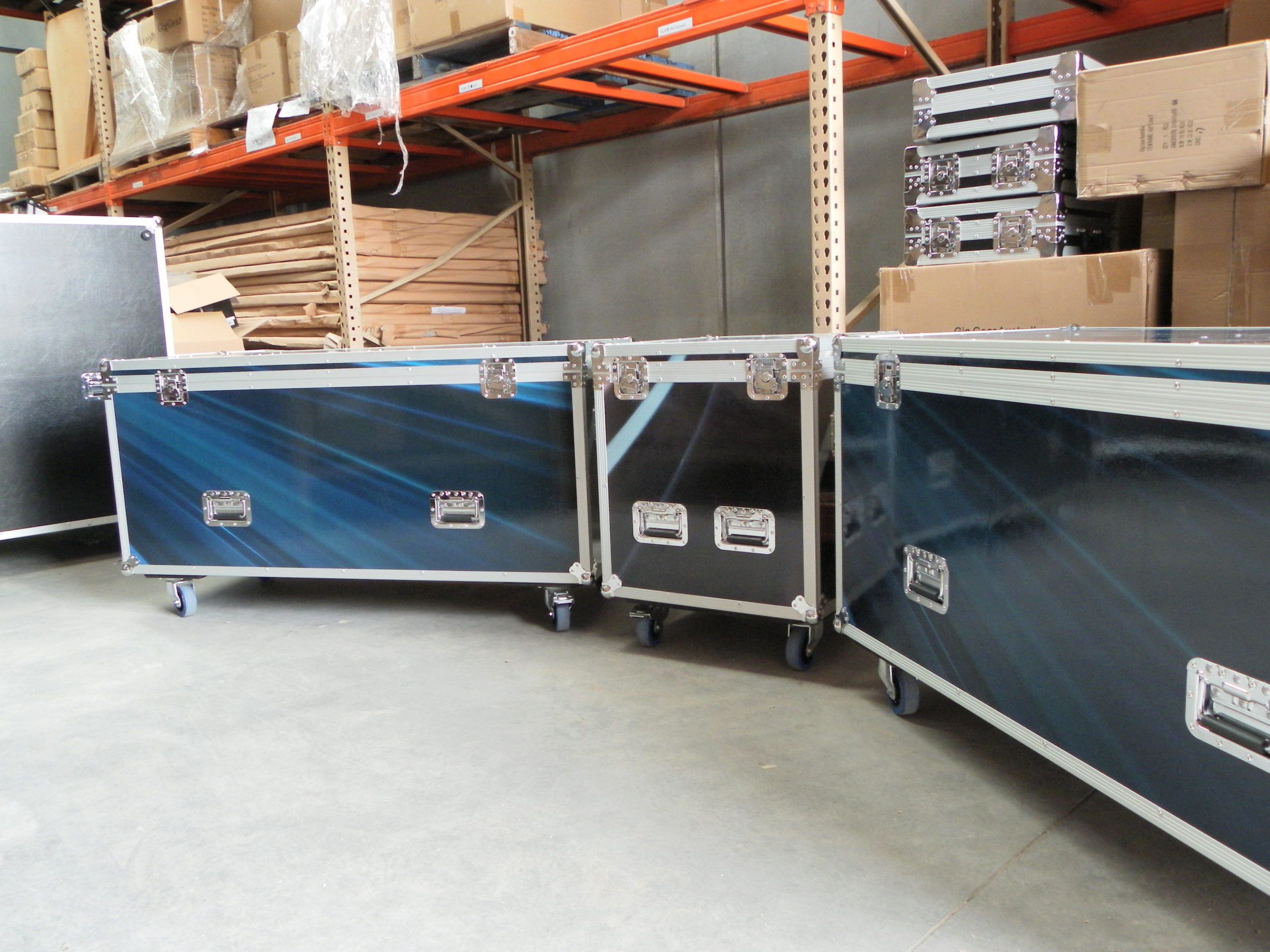 Custom Road Case Top Loading Packer With Full Vinyl Wrap (view 7 of 8)