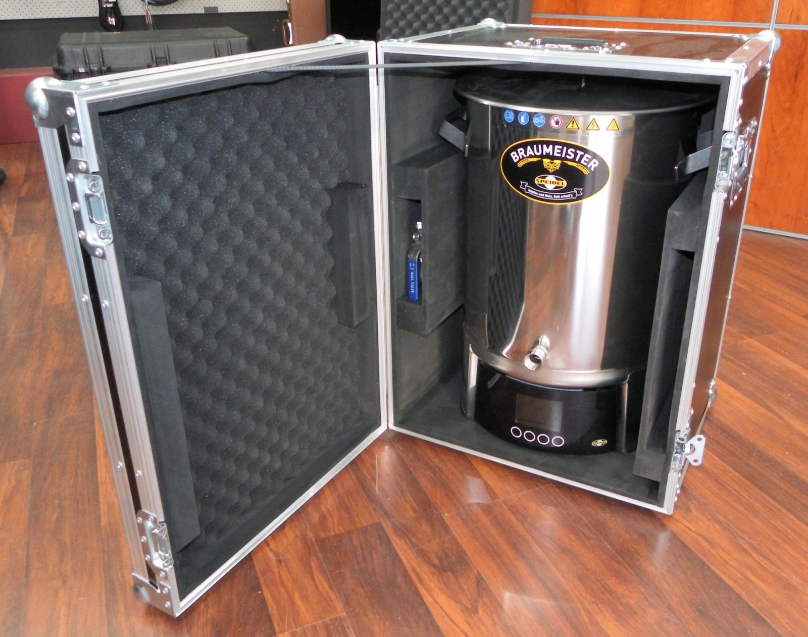20lt Braumeister Brewing Road Case With Hinged Lid
