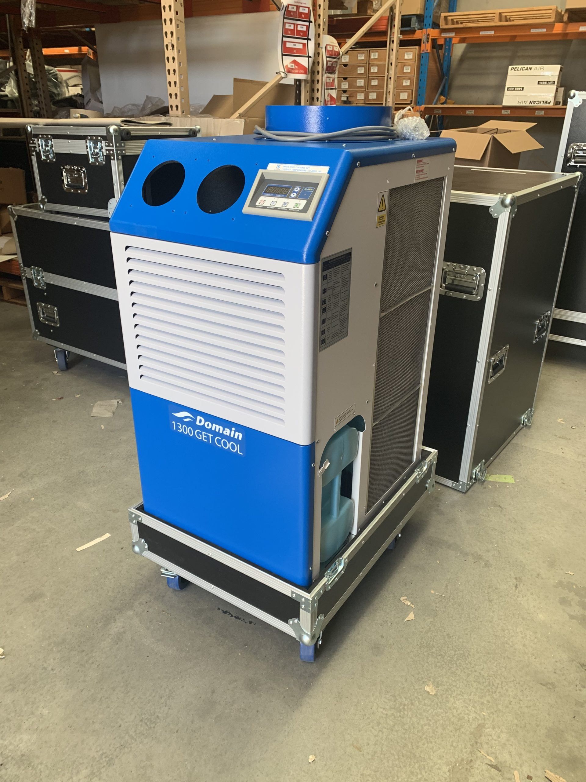 Air Conditioner Road Case With Base Castors (view 2 of 3)