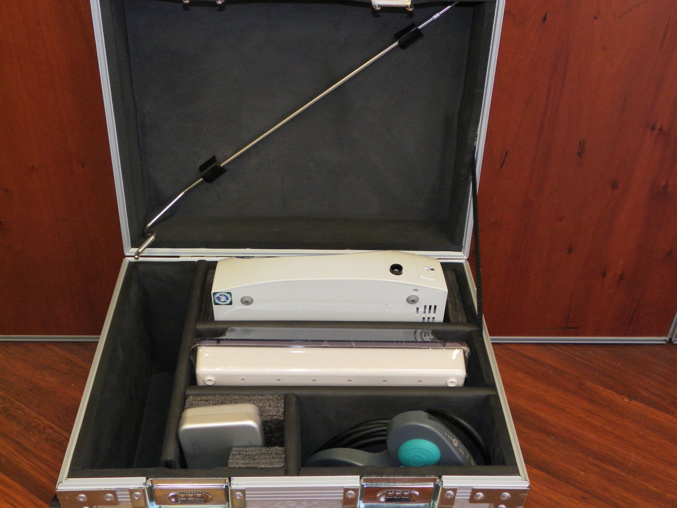 Custom Made Small Aluminium Packer Case on Wheels (view 3 of 3)