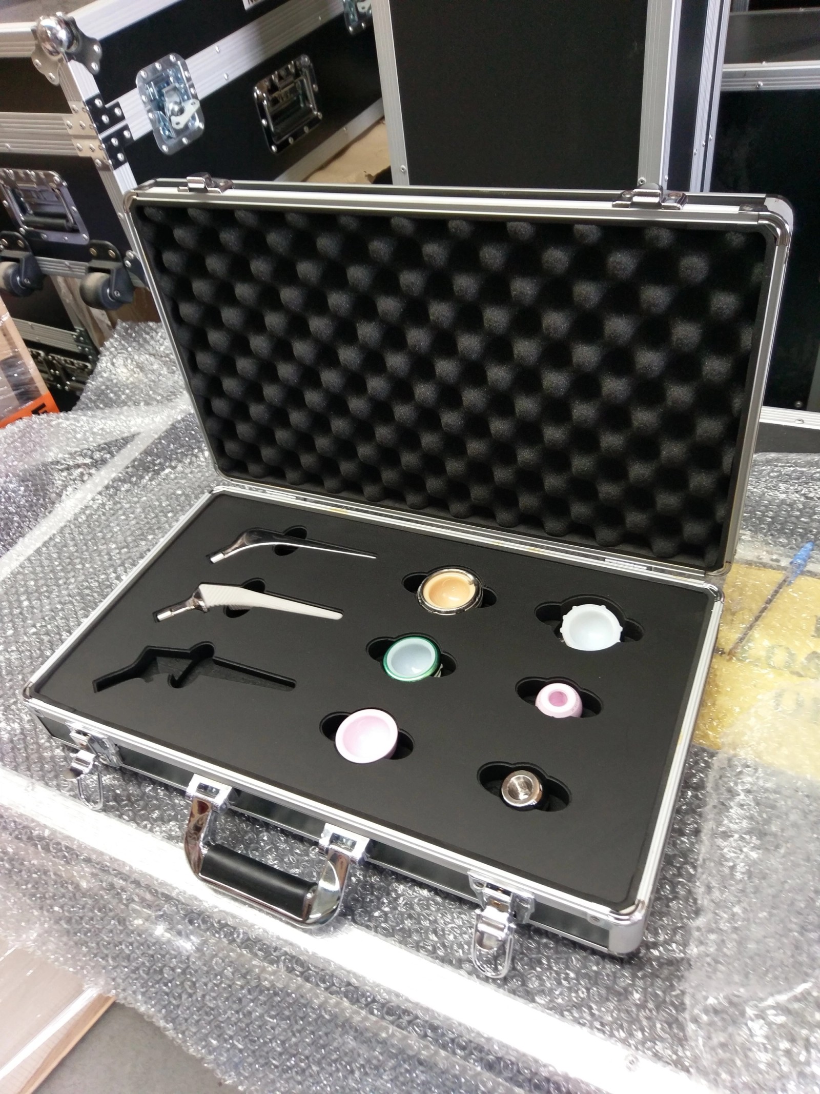 Aluminium Briefcase With Custom Foam Inserts
