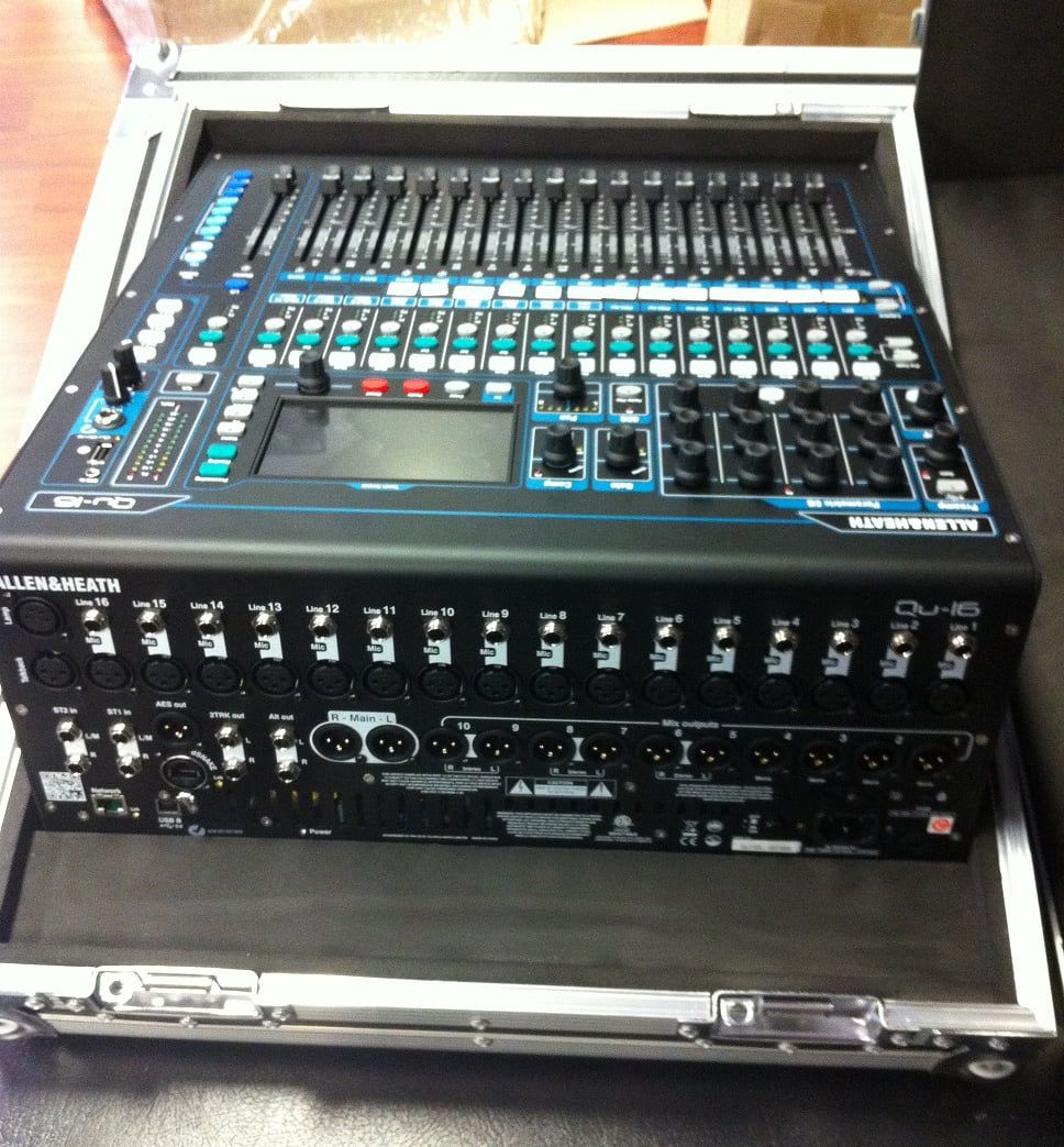Custom Mixer Road Case For Allen & Heath QU-16 (view 2 of 3)