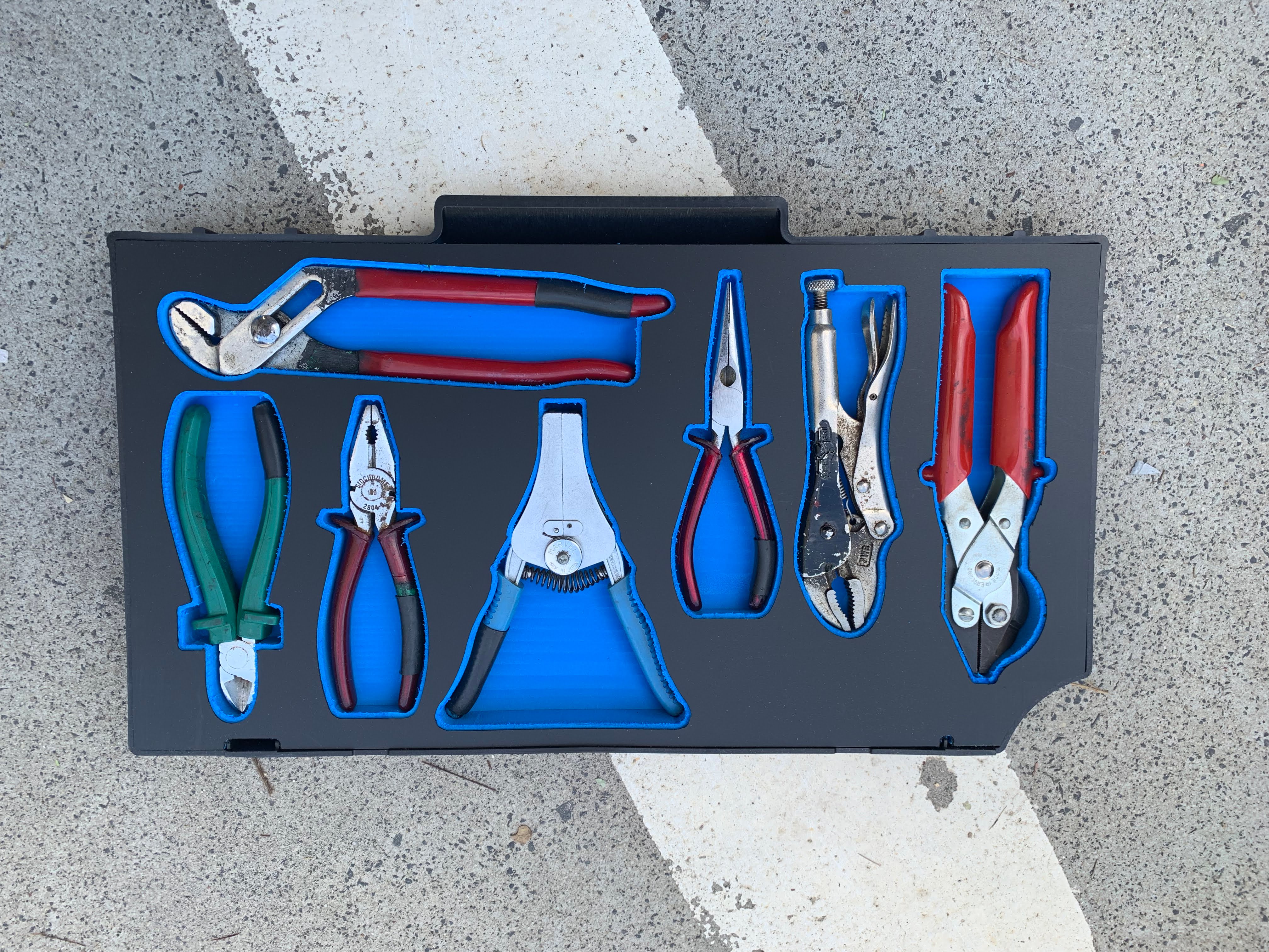 Custom Foam Removable Drawer Inserts For Pelican 0450 Toolbox (view 4 of 10)