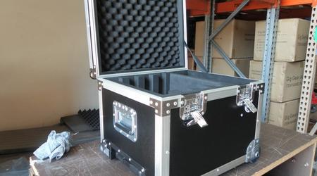 Custom Roller Packer Road Case For 4 Laptops & Accessories